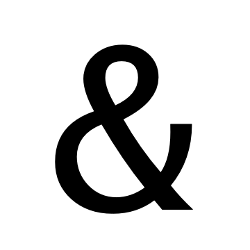 Ampersand and symbol